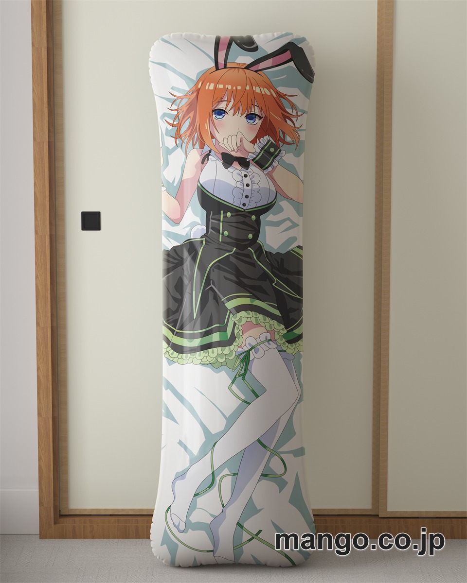 アニメ抱き枕カバー五等分の花嫁バニーガール中野四葉大型クッションキャラクターグッズPVC製コレクション用