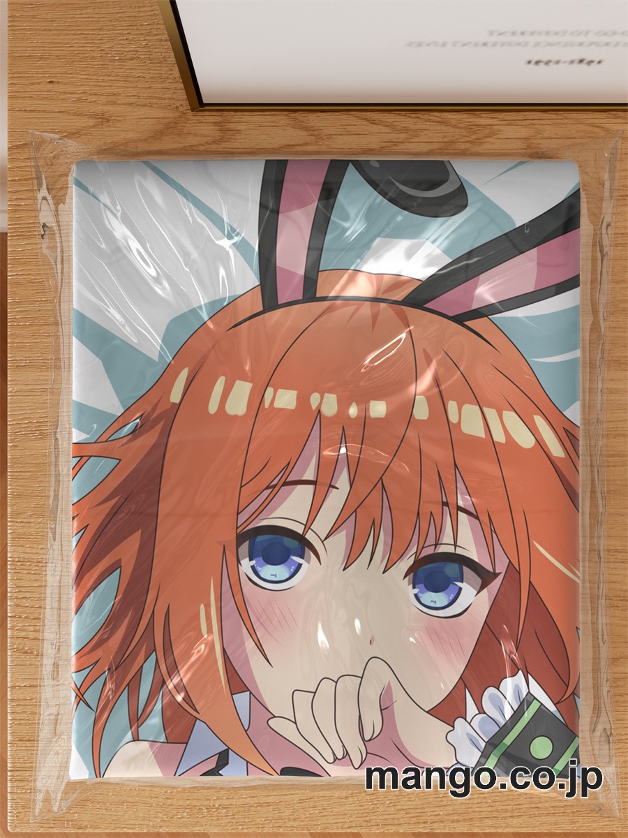 アニメ抱き枕カバー五等分の花嫁バニーガール中野四葉大型クッションキャラクターグッズPVC製コレクション用 3