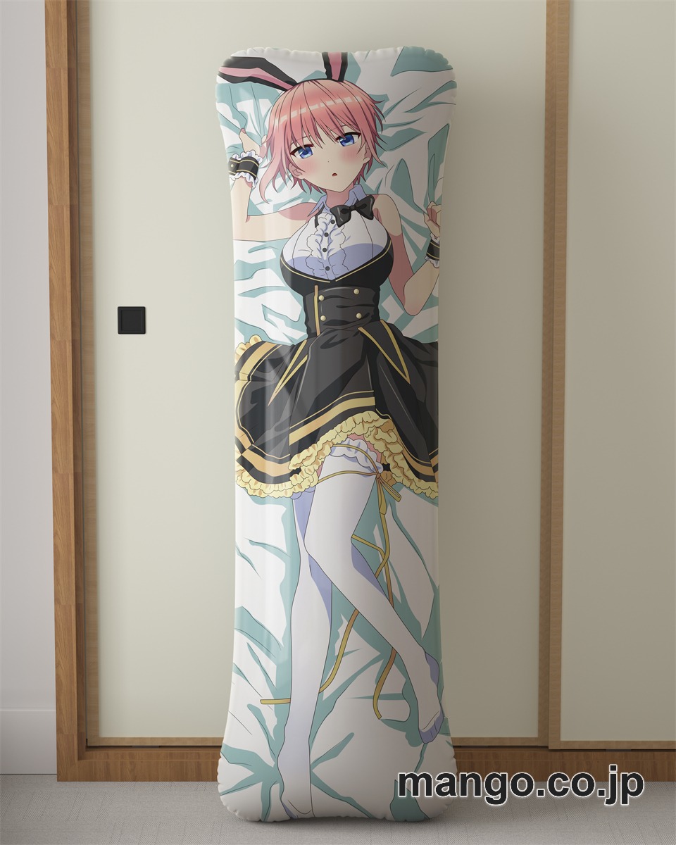 アニメ抱き枕カバー五等分の花嫁バニーガール中野一花大型クッションキャラクターグッズPVC製コレクション用