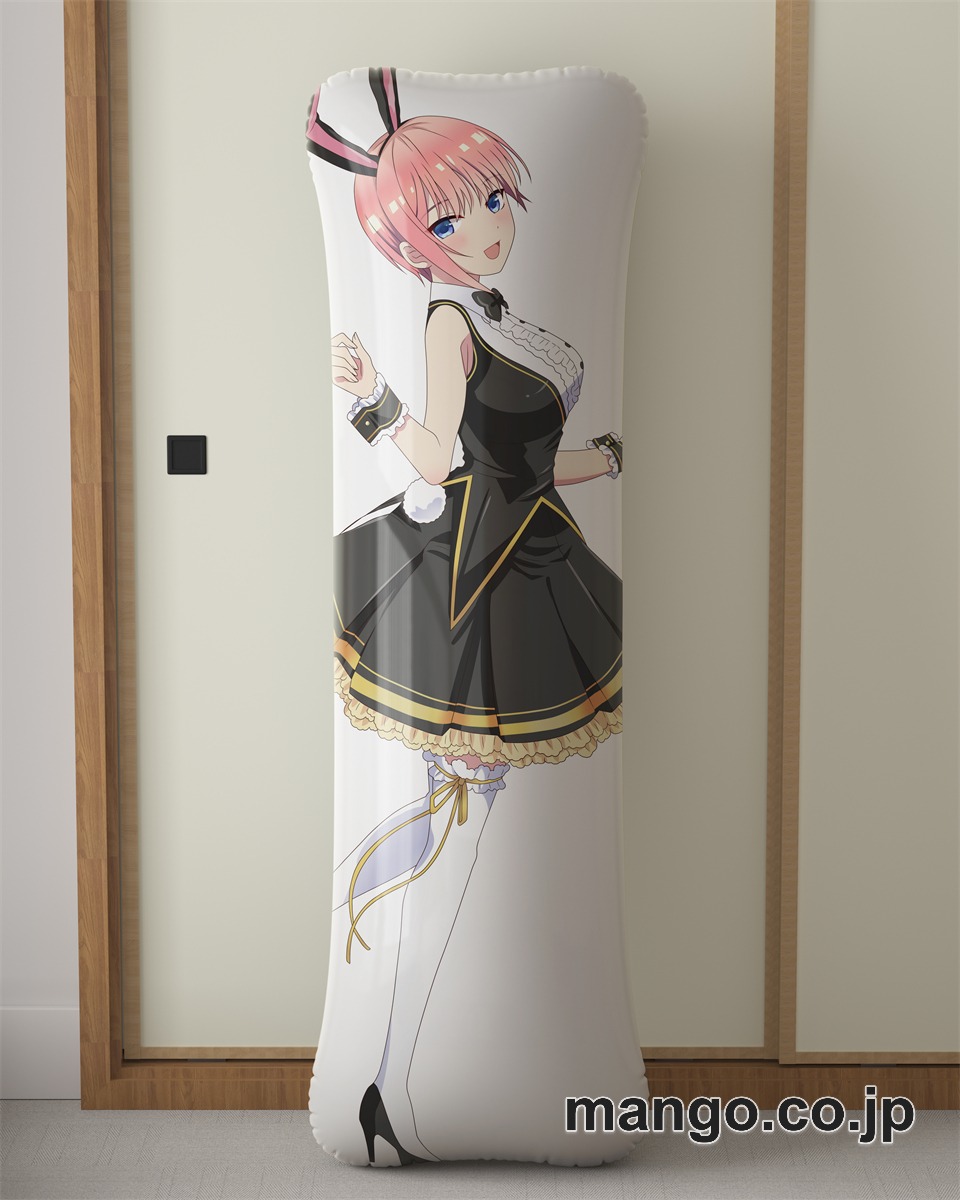 アニメ抱き枕カバー五等分の花嫁バニーガール中野一花大型クッションキャラクターグッズPVC製コレクション用 2