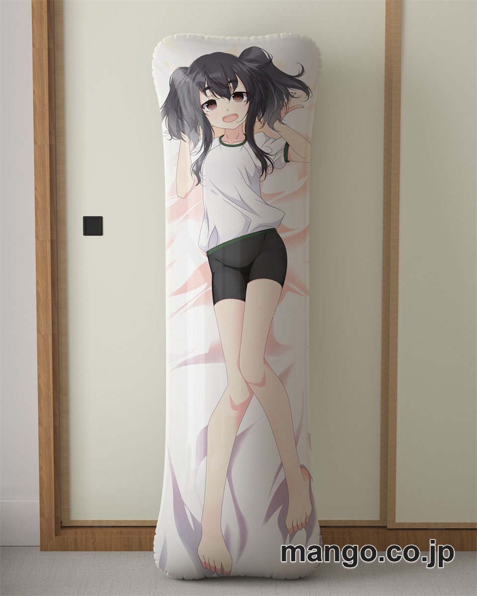 アニメ抱き枕カバー【艦隊これくしょん】「天津風&時津風」〜スパッツ体操服モード大型クッションキャラクターグッズPVC製コレクション用 2