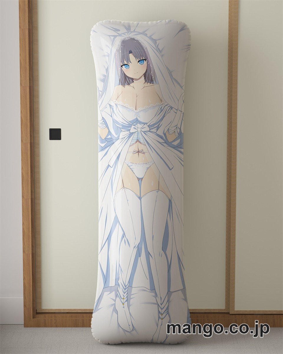 アニメ抱き枕カバー【閃乱カグラ】 雪泉ウェディングver大型クッションキャラクターグッズPVC製コレクション用