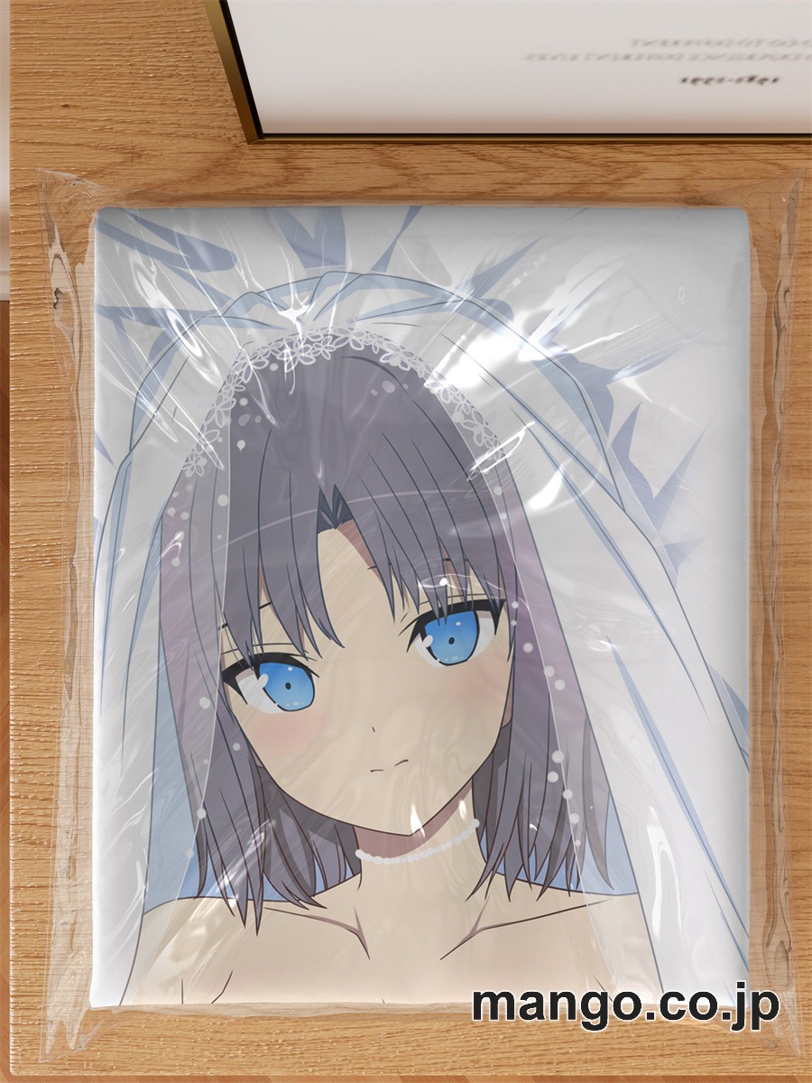 アニメ抱き枕カバー【閃乱カグラ】 雪泉ウェディングver大型クッションキャラクターグッズPVC製コレクション用 3