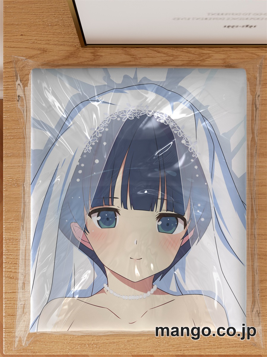 アニメ抱き枕カバー【閃乱カグラ】夜桜ウェディングver大型クッションキャラクターグッズPVC製コレクション用 3