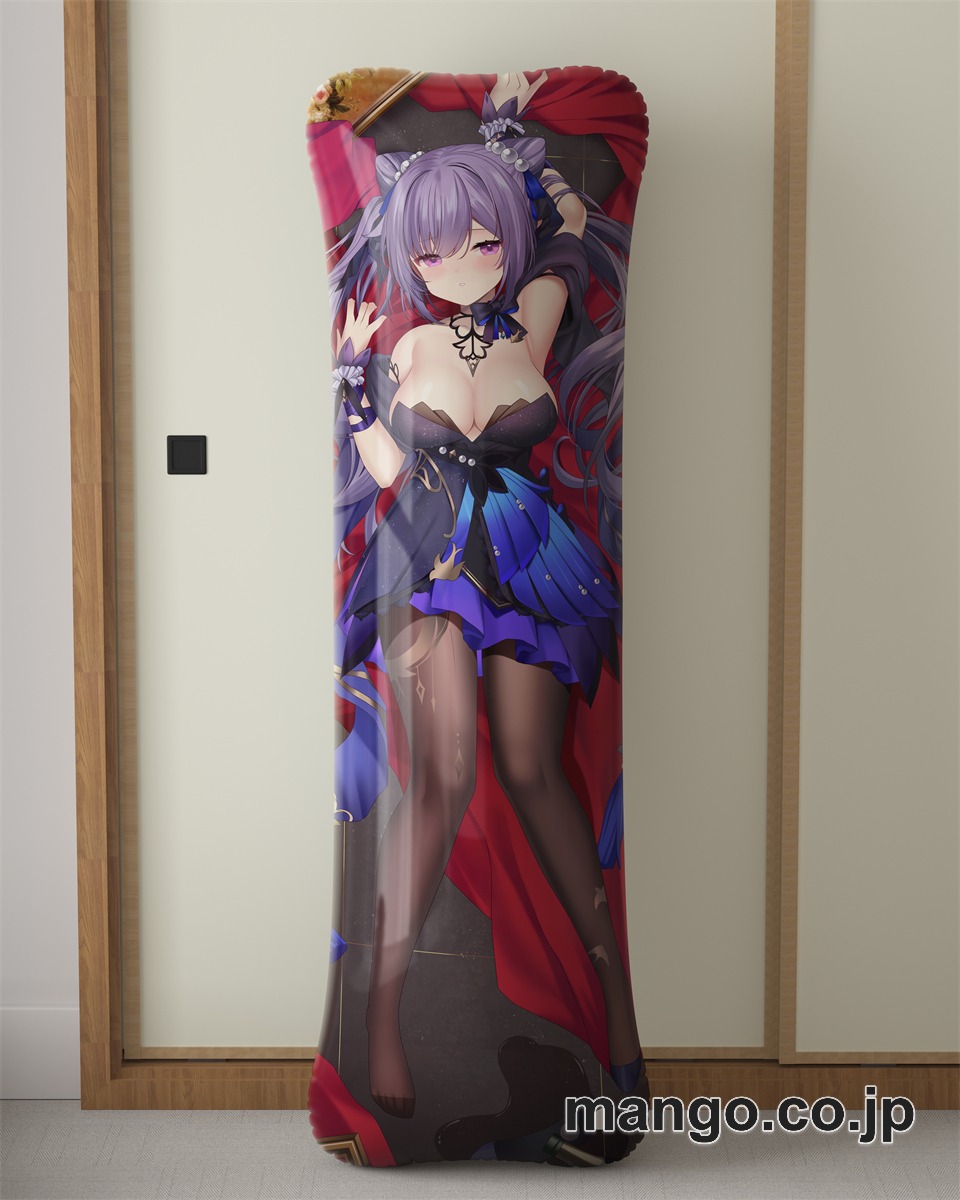 アニメ抱き枕カバー【原神】刻晴大型クッションキャラクターグッズPVC製コレクション用 2