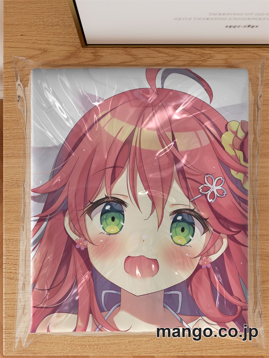 アニメ抱き枕カバー【バーチャルYoutuber】さくらみこ大型クッションキャラクターグッズPVC製コレクション用 3