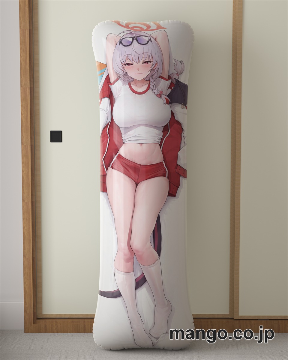 アニメ抱き枕カバー[ブルーアーカイブ]黒舘ハルナ大型クッションキャラクターグッズPVC製コレクション用