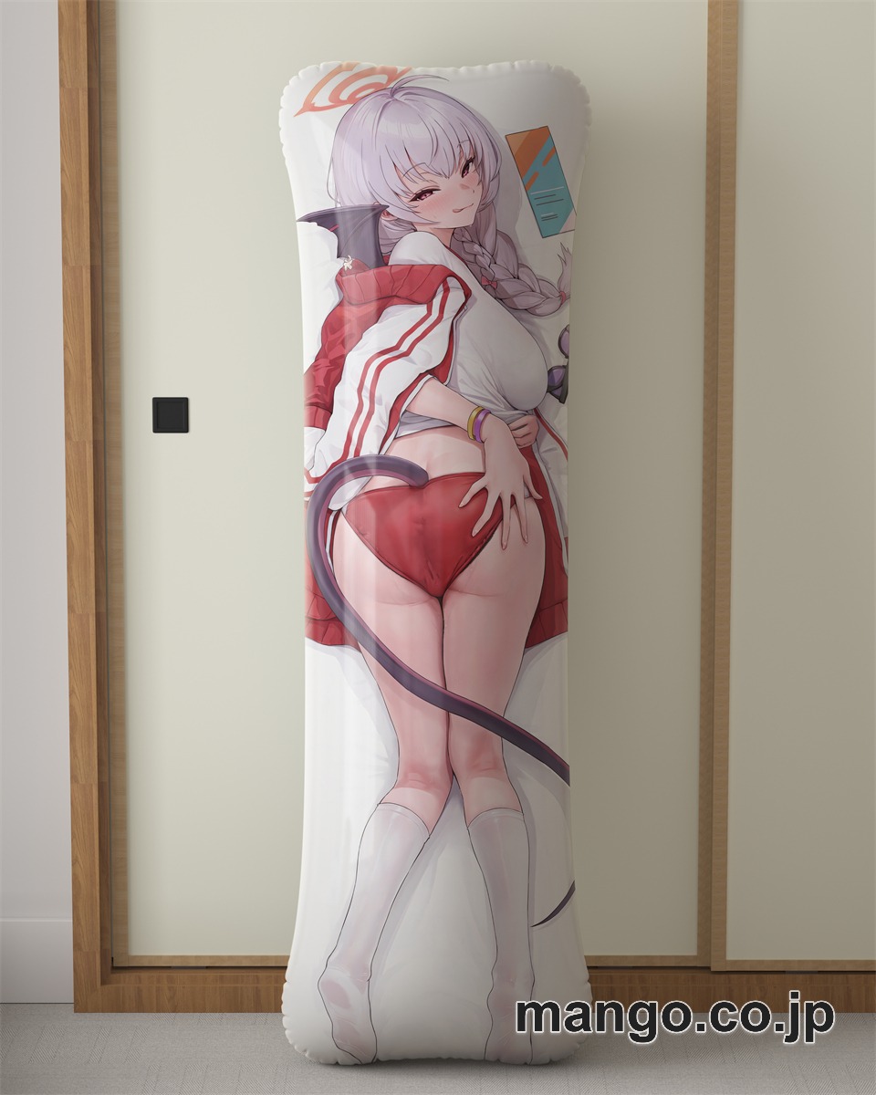 アニメ抱き枕カバー[ブルーアーカイブ]黒舘ハルナ大型クッションキャラクターグッズPVC製コレクション用 2