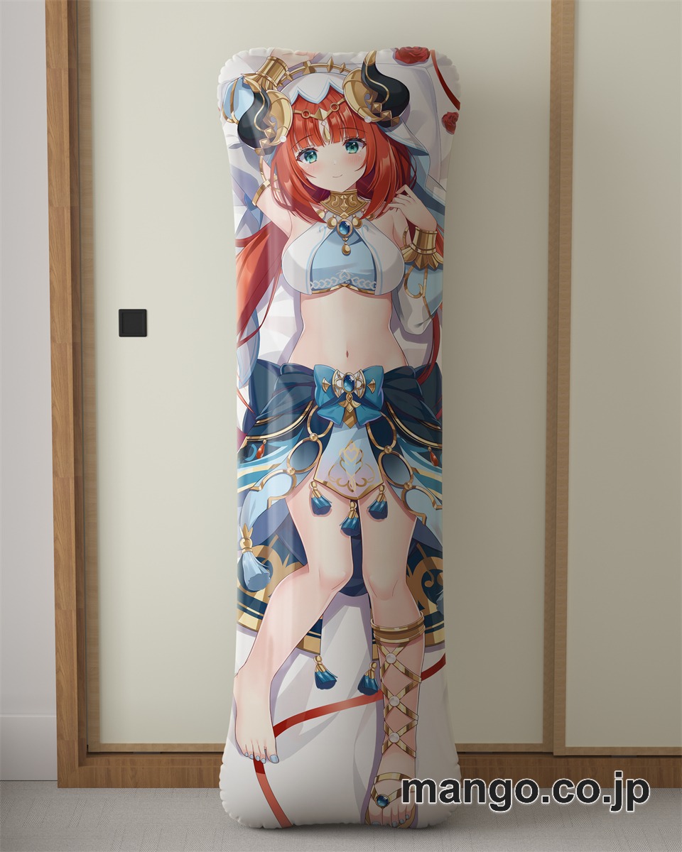 アニメ抱き枕カバー[原神]ニィロウ大型クッションキャラクターグッズPVC製コレクション用