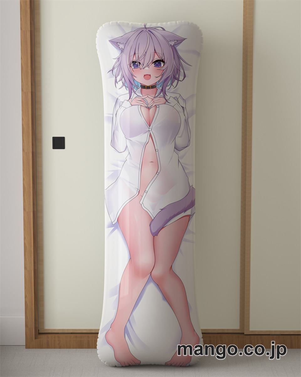 アニメ抱き枕カバー[バーチャルYouTuber]猫又おかゆ大型クッションキャラクターグッズPVC製コレクション用