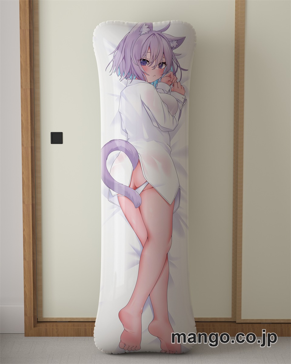 アニメ抱き枕カバー[バーチャルYouTuber]猫又おかゆ大型クッションキャラクターグッズPVC製コレクション用 2