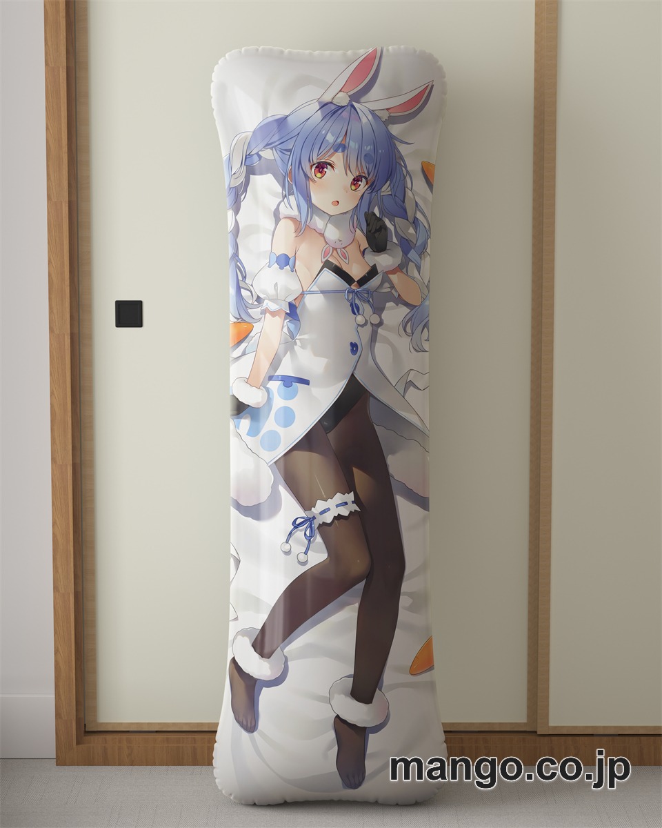 アニメ抱き枕カバー【バーチャルYoutuber】憂姫はぐれ先生描き下ろし兎田ぺこら大型クッションキャラクターグッズPVC製コレクション用