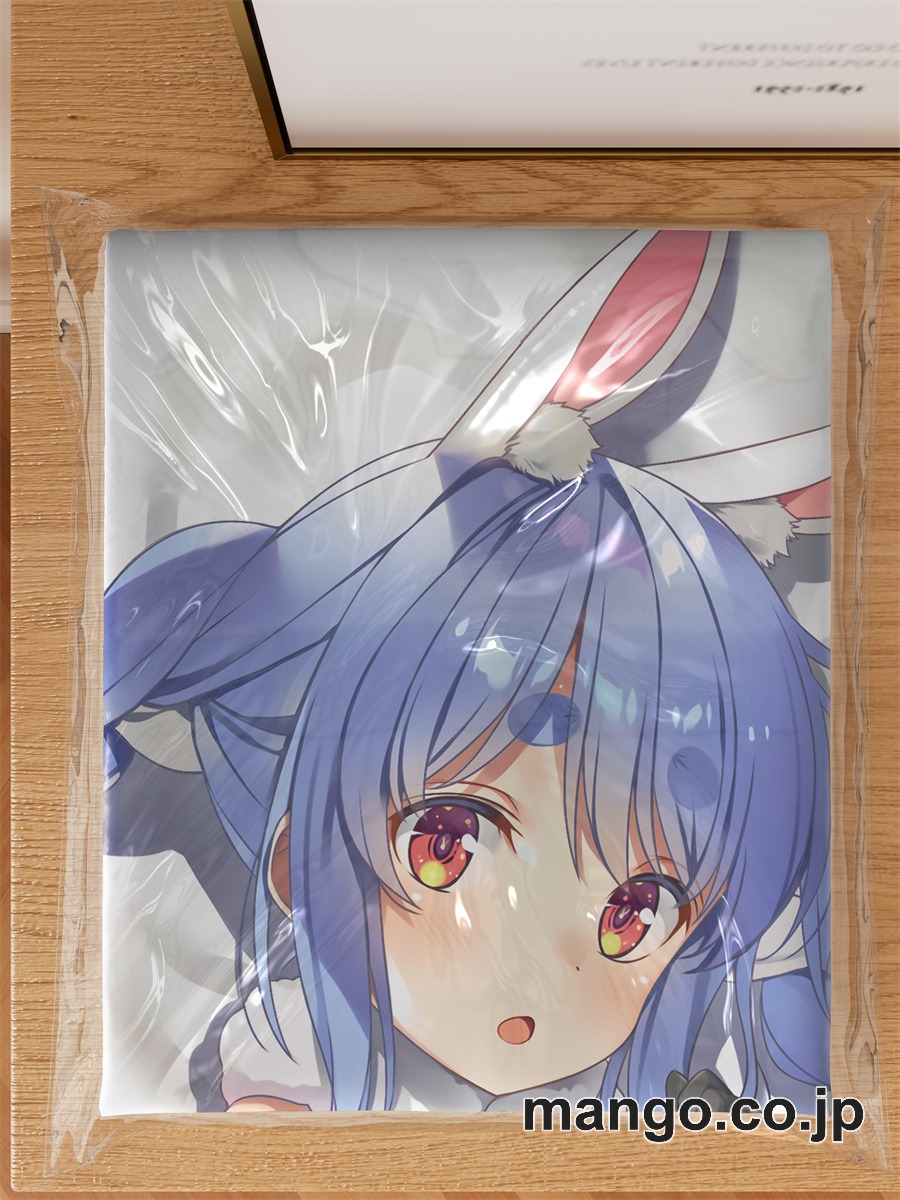アニメ抱き枕カバー【バーチャルYoutuber】憂姫はぐれ先生描き下ろし兎田ぺこら大型クッションキャラクターグッズPVC製コレクション用 3