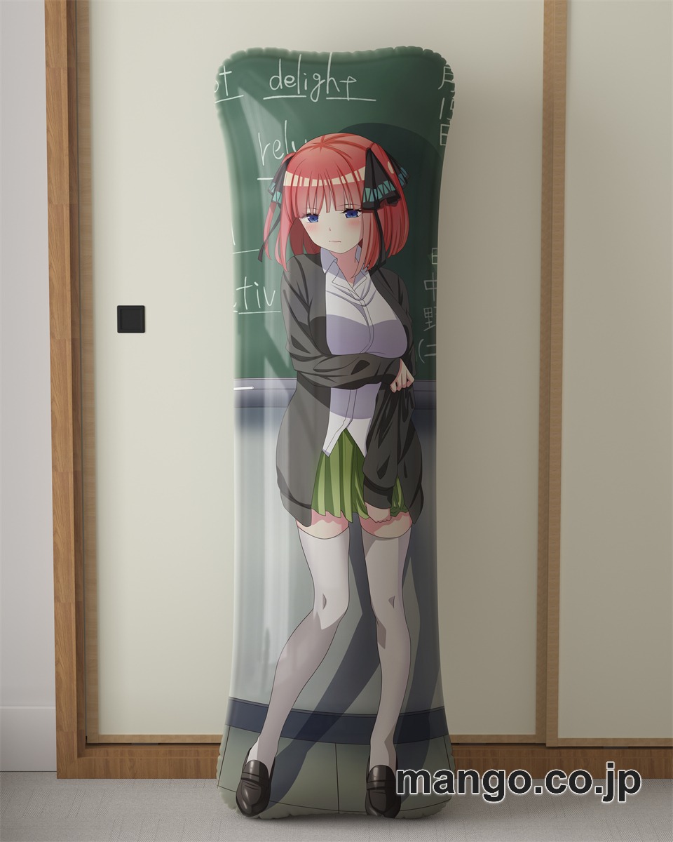 アニメ抱き枕カバー【五等分の花嫁 】中野二乃大型クッションキャラクターグッズPVC製コレクション用
