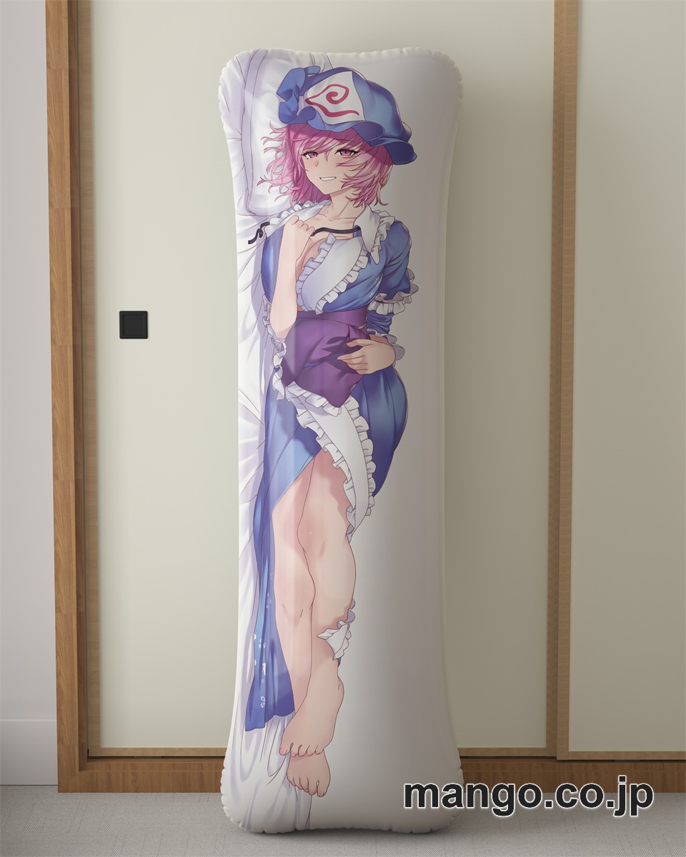 アニメ抱き枕カバー【東方Project】西行寺幽々子大型クッションキャラクターグッズPVC製コレクション用 2