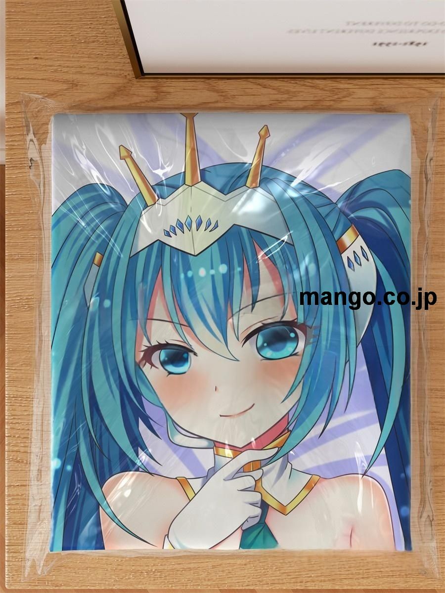 アニメ抱き枕カバーVOCALOIDボーカロイド初音ミク大型クッションキャラクターグッズPVC製コレクション用 3