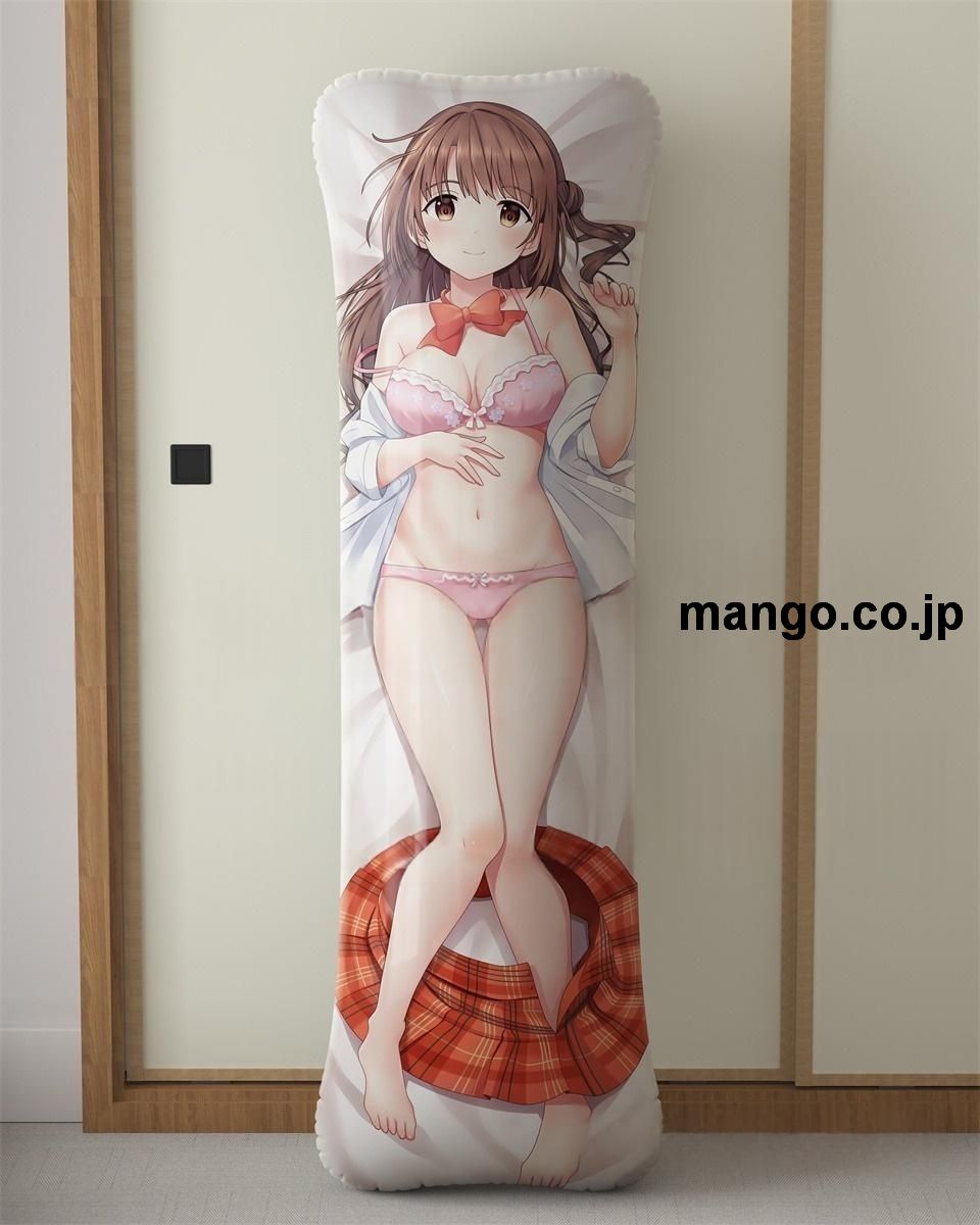 アニメ抱き枕カバー【アイドルマスターシンデレラガールズ】島村卯月大型クッションキャラクターグッズPVC製コレクション用