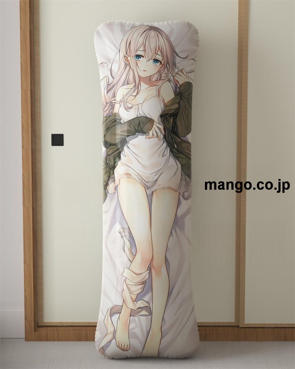 アニメ抱き枕カバー【オリジナル】銀髪天使ちゃん大型クッションキャラクターグッズPVC製コレクション用