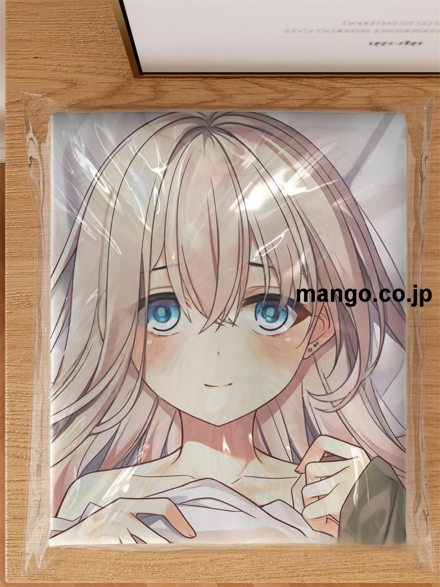 アニメ抱き枕カバー【オリジナル】銀髪天使ちゃん大型クッションキャラクターグッズPVC製コレクション用 3
