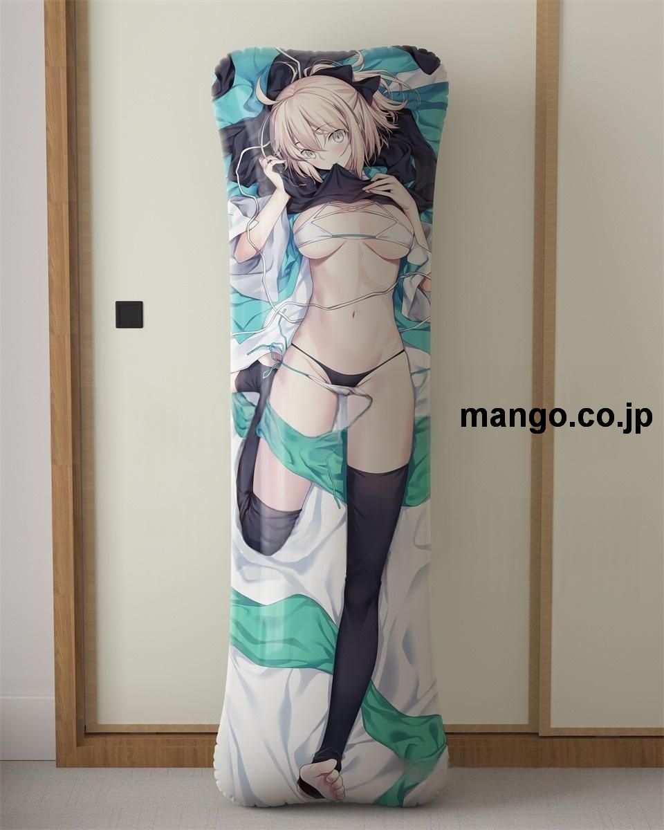 アニメ抱き枕カバー【FateGrandOrder】沖田総司大型クッションキャラクターグッズPVC製コレクション用