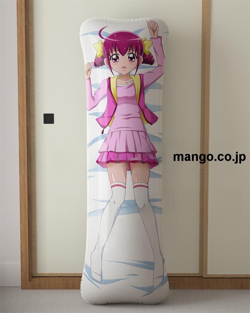 アニメ抱き枕カバー「スマイルプリキュア」星空みゆきキュアハッピー大型クッションキャラクターグッズPVC製コレクション用