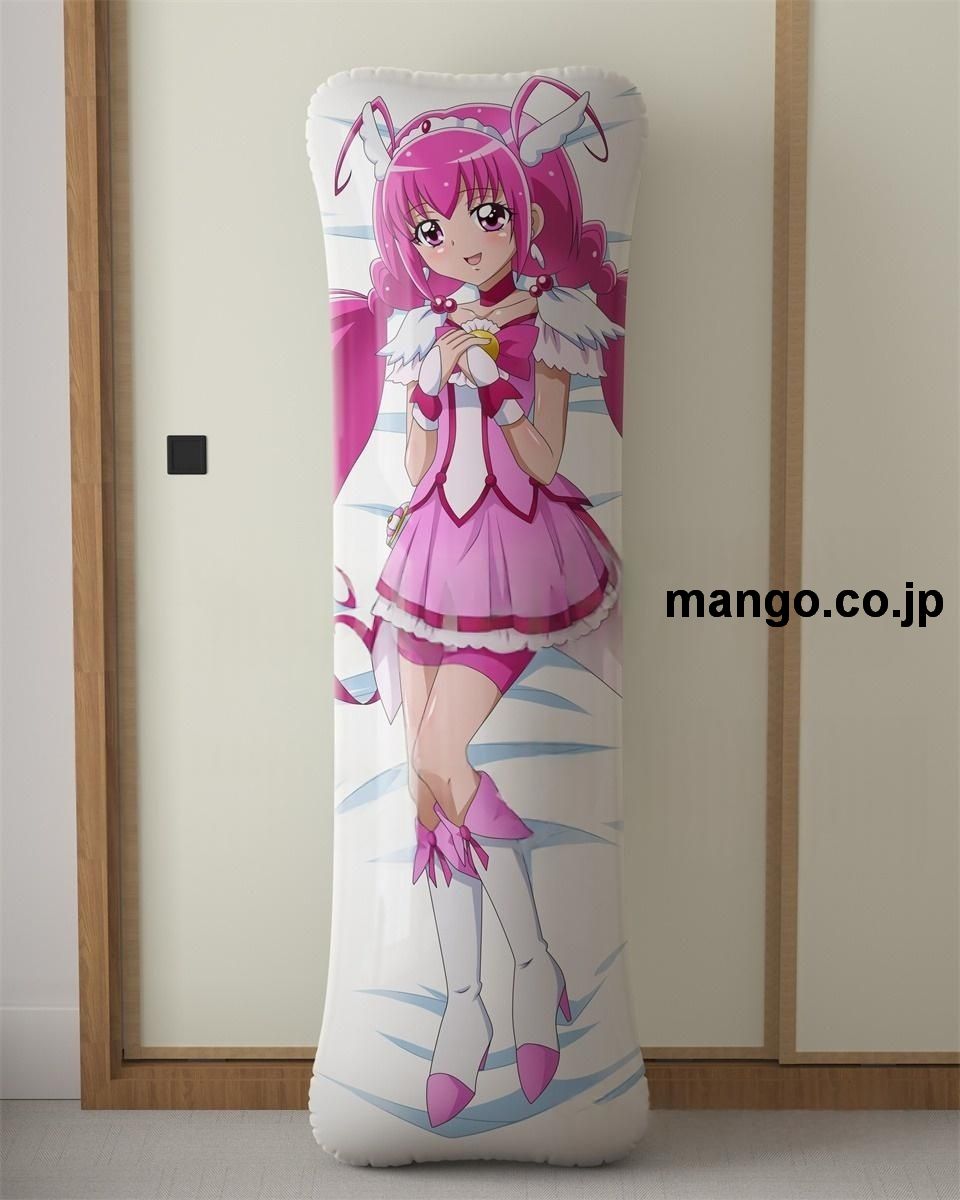 アニメ抱き枕カバー「スマイルプリキュア」星空みゆきキュアハッピー大型クッションキャラクターグッズPVC製コレクション用 2