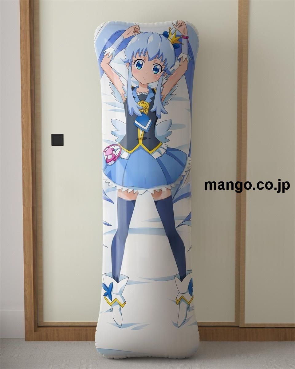 アニメ抱き枕カバー「ハピネスチャージプリキュア！」白雪ひめキュアプリンセス大型クッションキャラクターグッズPVC製コレクション用 2