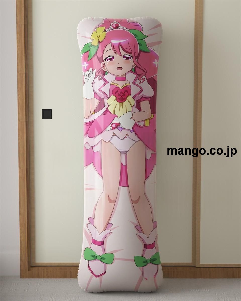 アニメ抱き枕カバー【ヒーリングっどプリキュア】のどかキュアグレース大型クッションキャラクターグッズPVC製コレクション用 2