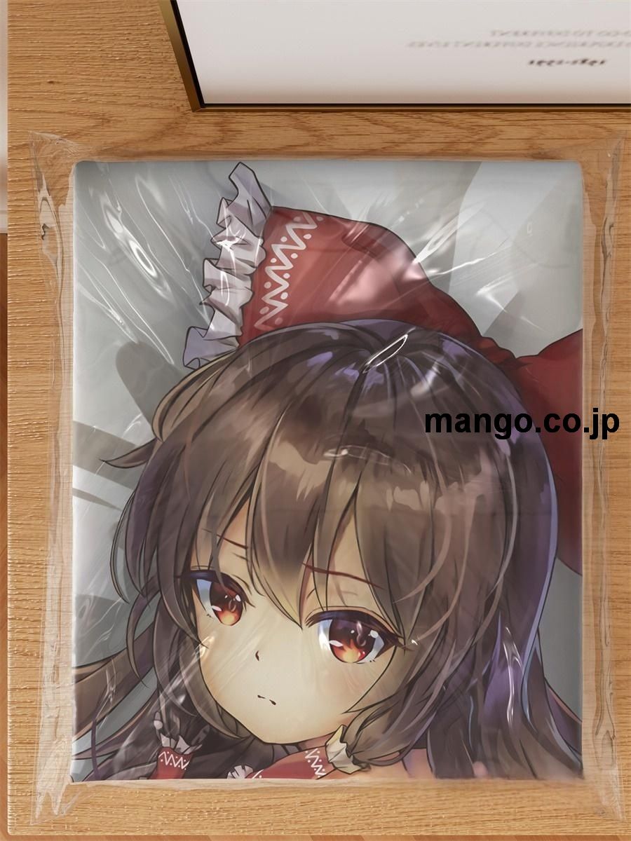 アニメ抱き枕カバー東方Project博麗霊夢大型クッションキャラクターグッズPVC製コレクション用 3
