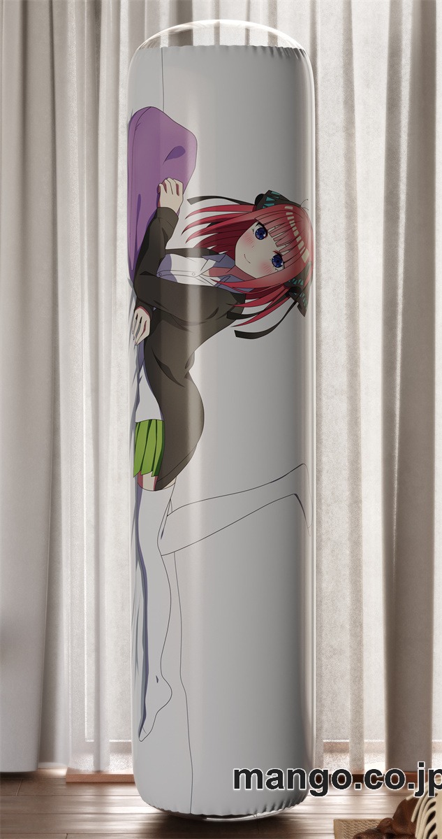 PVC 不倒翁 アニメ キャラクター バランスクッション【五等分の花嫁∬】中野二乃 PVC製 キャラクターグッズ コレクション用