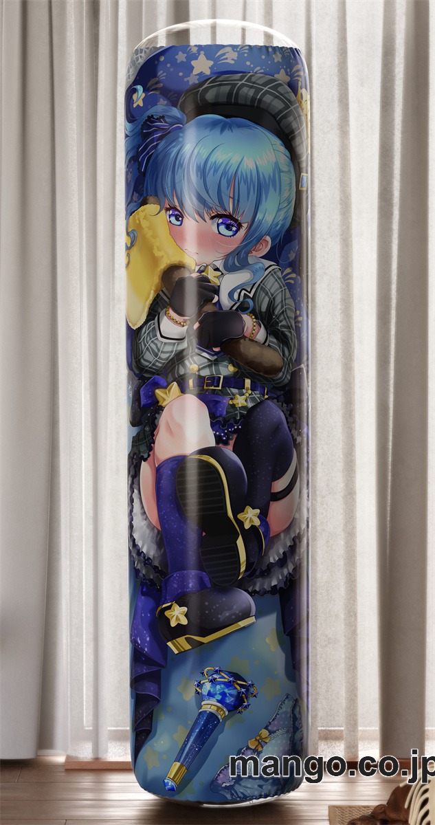 PVC 不倒翁 アニメ キャラクター バランスクッション【バーチャルYoutuber】星街すいせい PVC製 キャラクターグッズ コレクション用 2