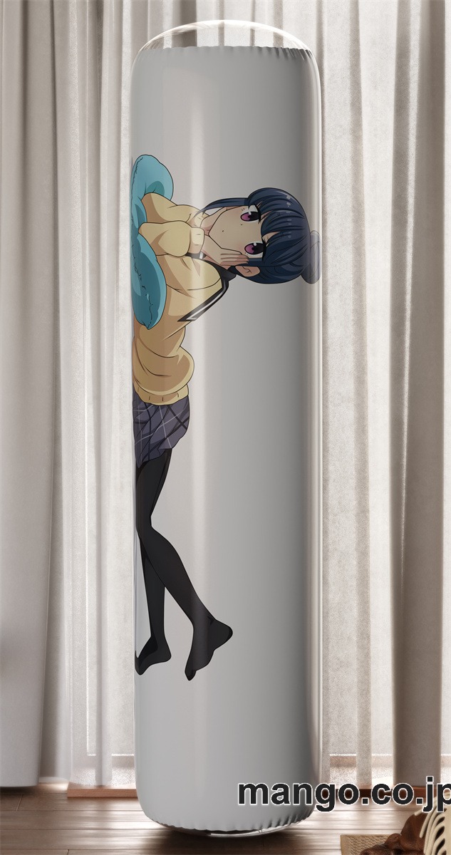 PVC 不倒翁 アニメ キャラクター バランスクッション【ゆるキャン△】志摩リン 添い寝 PVC製 キャラクターグッズ コレクション用