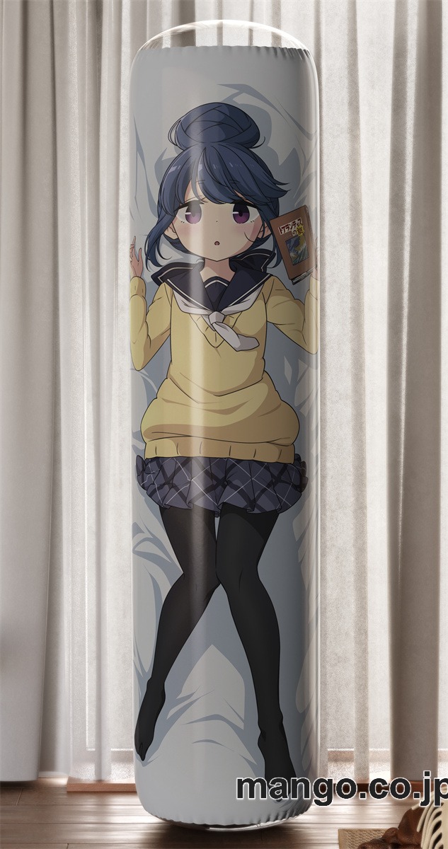 PVC 不倒翁 アニメ キャラクター バランスクッション【ゆるキャン】志摩リン PVC製 キャラクターグッズ コレクション用 2