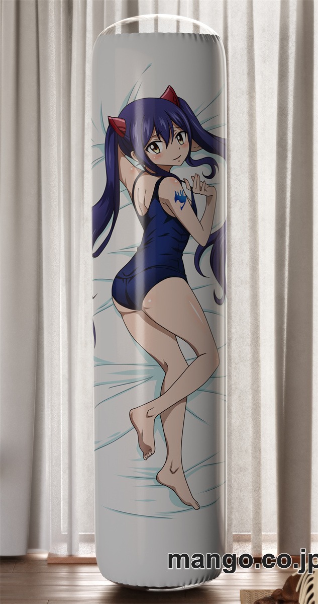 PVC 不倒翁 アニメ キャラクター バランスクッション【FAIRY TAIL】ウェンディ PVC製 キャラクターグッズ コレクション用 2