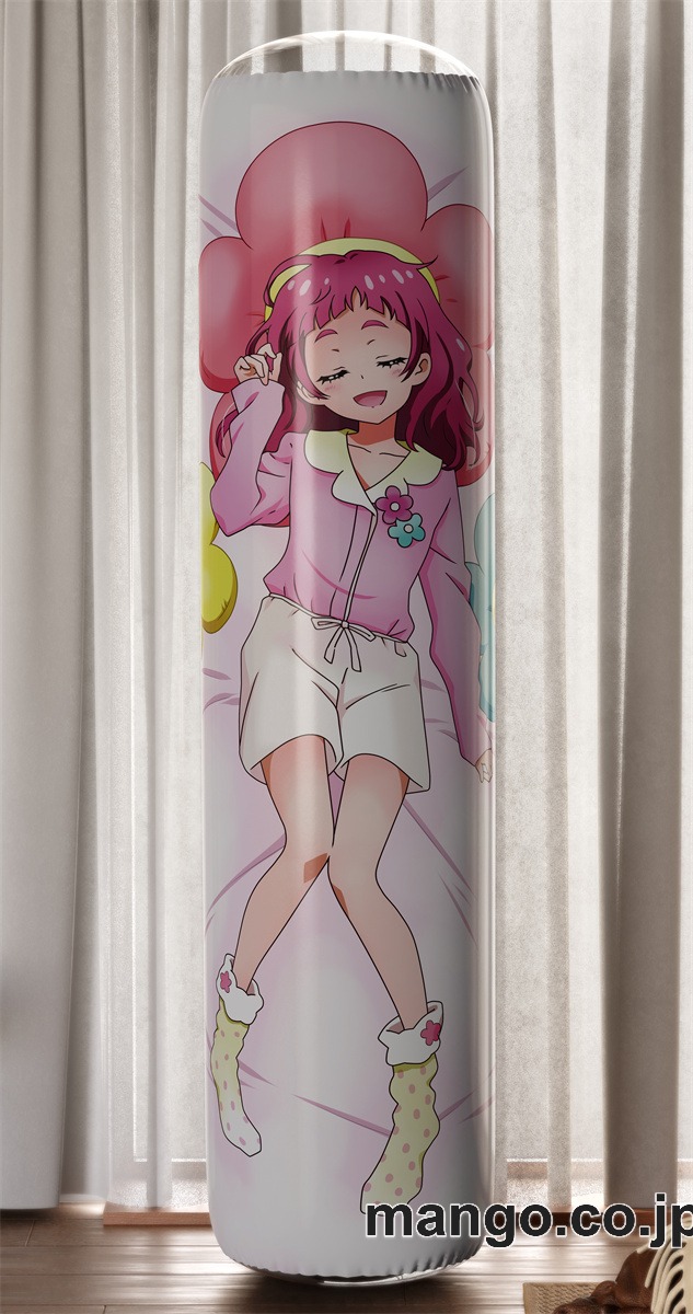 PVC 不倒翁 アニメ キャラクター バランスクッション【HUGっと！プリキュア】はな PVC製 キャラクターグッズ コレクション用