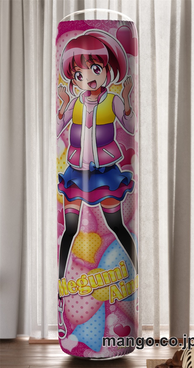 PVC 不倒翁 アニメ キャラクター バランスクッションハピネスチャージプリキュア！愛乃めぐみ&白雪ひめ PVC製 キャラクターグッズ コレクション用