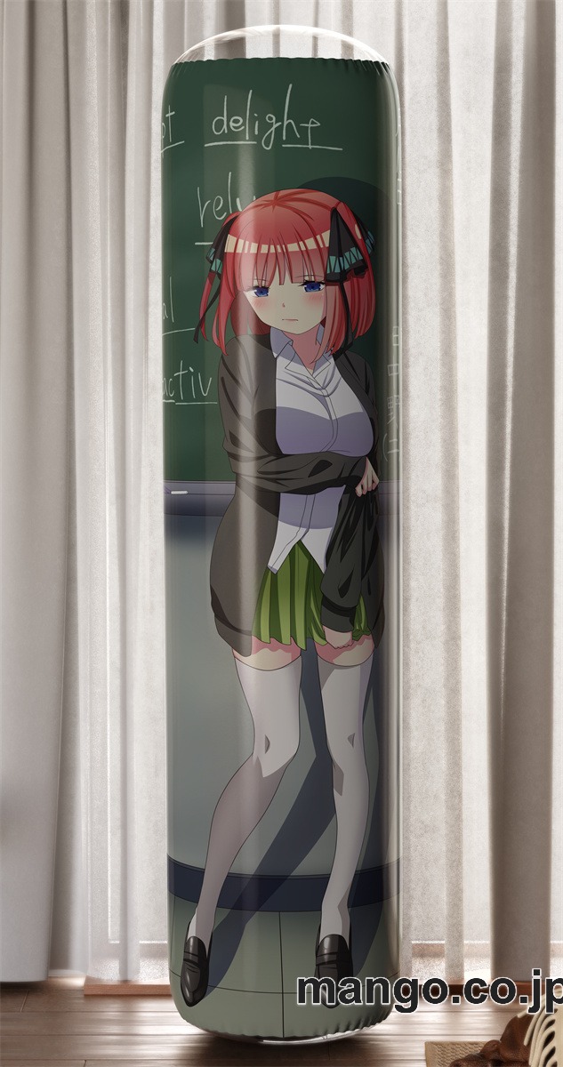 PVC 不倒翁 アニメ キャラクター バランスクッション【五等分の花嫁∬】中野二乃 PVC製 キャラクターグッズ コレクション用