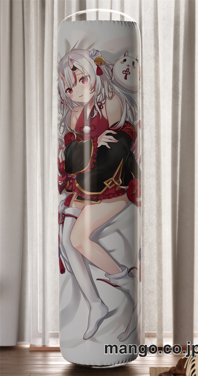 PVC 不倒翁 アニメ キャラクター バランスクッション【バーチャルYoutuber】百鬼あやめ PVC製 キャラクターグッズ コレクション用