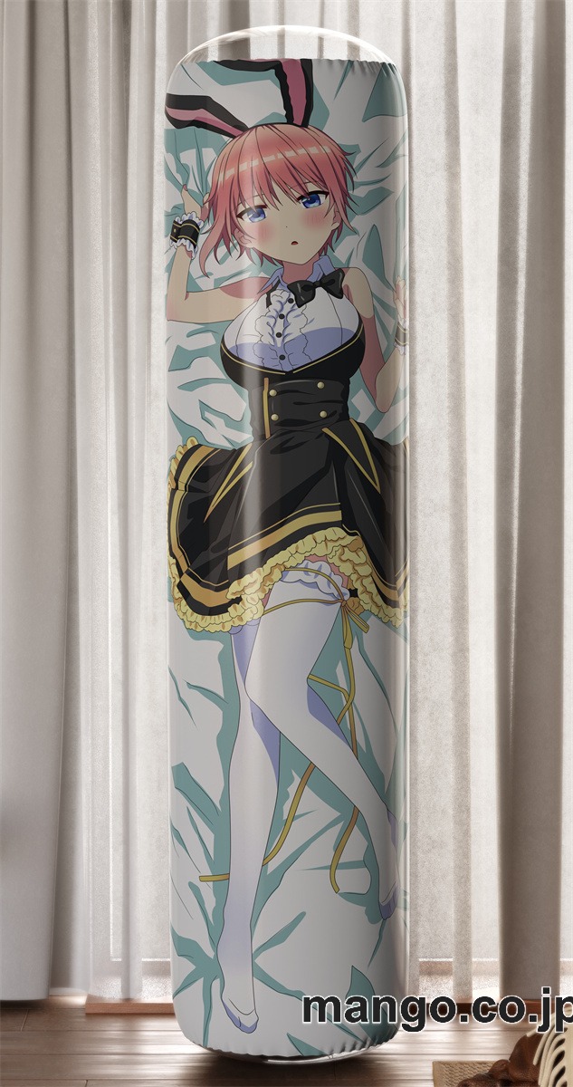 PVC 不倒翁 アニメ キャラクター バランスクッション五等分の花嫁バニーガール中野一花 PVC製 キャラクターグッズ コレクション用