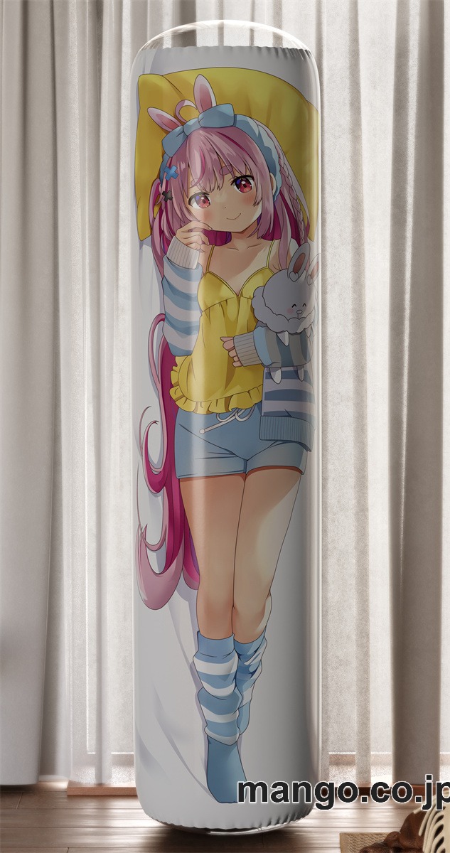 PVC 不倒翁 アニメ キャラクター バランスクッション【バーチャルYoutuber】兎鞠まり PVC製 キャラクターグッズ コレクション用 2