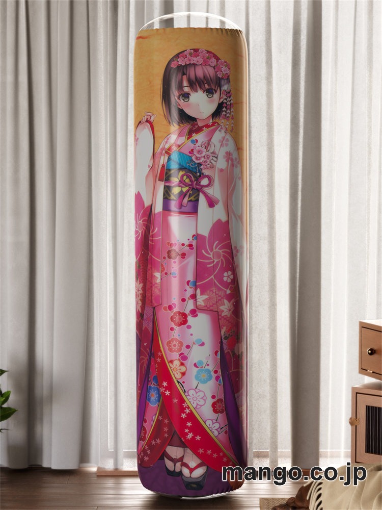 PVC 不倒翁 アニメ キャラクター バランスクッション【冴えない彼女の育てかた】加藤恵 霞ヶ丘詩羽 PVC製 キャラクターグッズ コレクション用 2