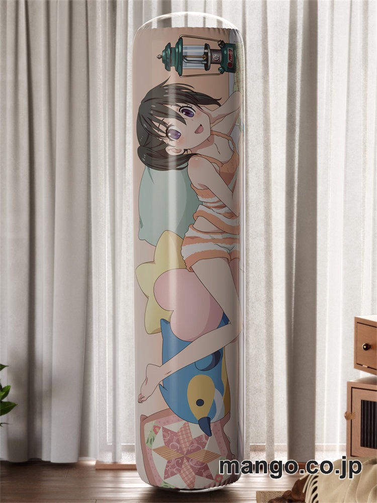 PVC 不倒翁 アニメ キャラクター バランスクッション【ヤマノススメ】ひなた PVC製 キャラクターグッズ コレクション用