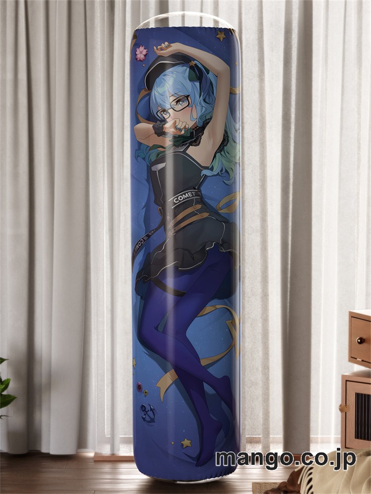 PVC 不倒翁 アニメ キャラクター バランスクッション【バーチャルYoutuber】星街すいせい PVC製 キャラクターグッズ コレクション用