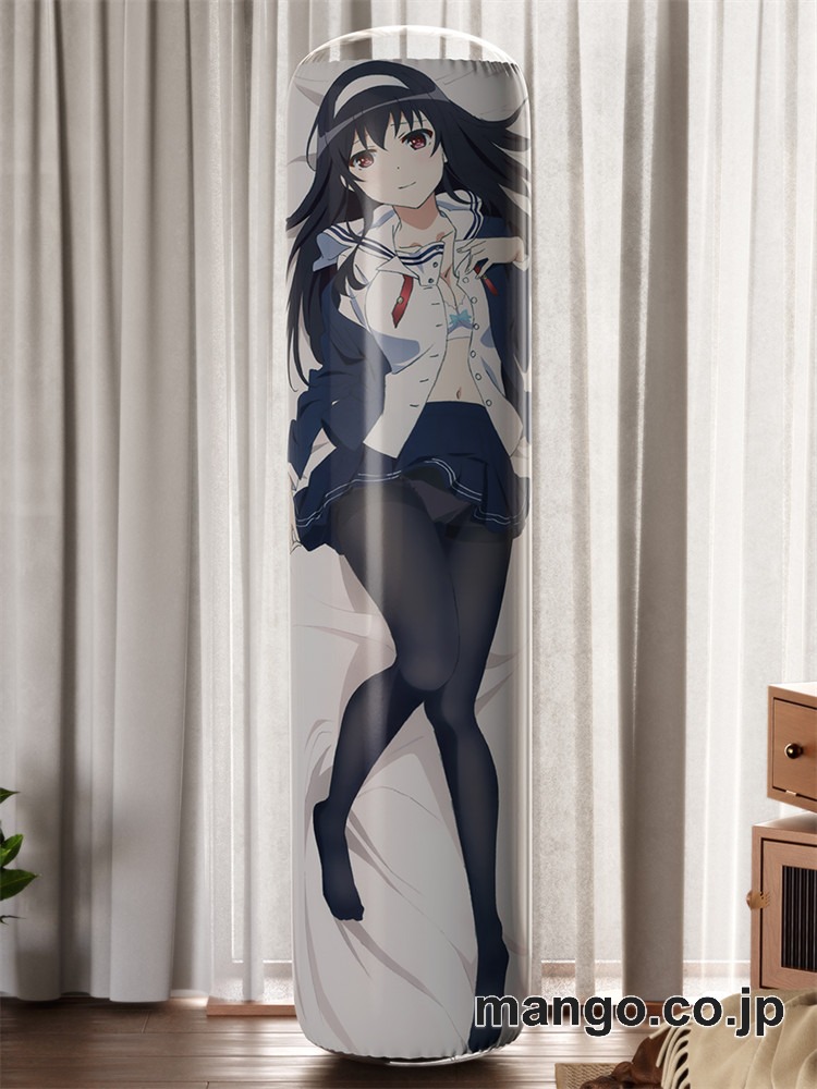 PVC 不倒翁 アニメ キャラクター バランスクッション【冴えない彼女の育てかた】霞ヶ丘詩羽 PVC製 キャラクターグッズ コレクション用
