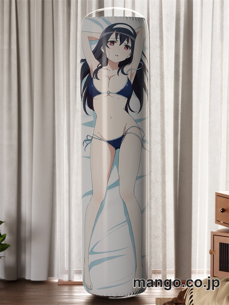 PVC 不倒翁 アニメ キャラクター バランスクッション【冴えない彼女の育てかた】霞ヶ丘詩羽 PVC製 キャラクターグッズ コレクション用 2