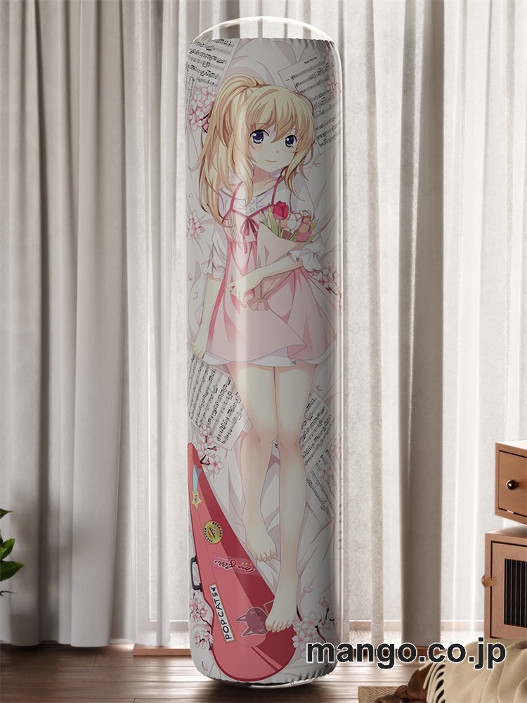 PVC 不倒翁 アニメ キャラクター バランスクッション【四月は君の嘘】宮園 かをり PVC製 キャラクターグッズ コレクション用 2