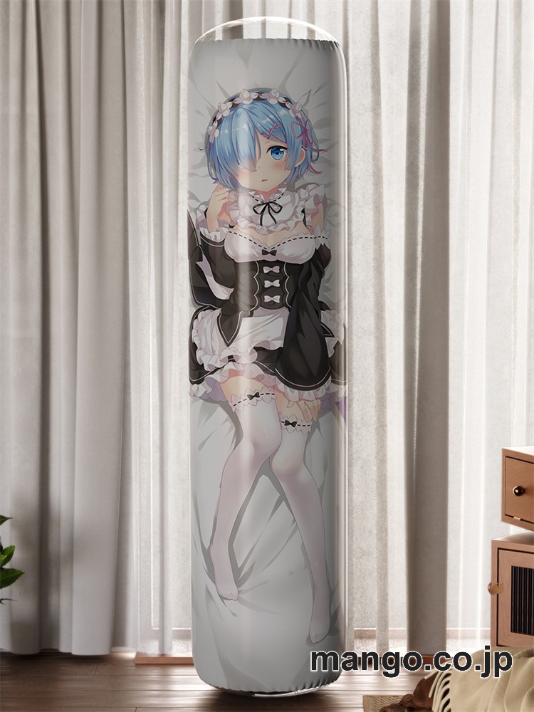 PVC 不倒翁 アニメ キャラクター バランスクッション【ゼロから始める異世界生活】レム PVC製 キャラクターグッズ コレクション用