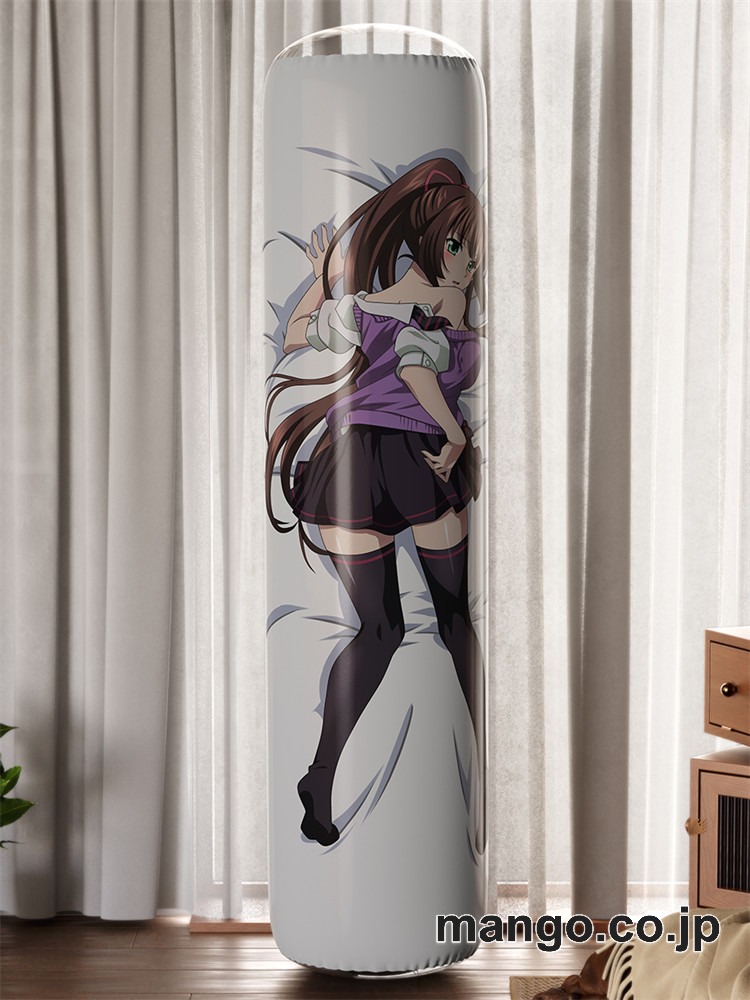 PVC 不倒翁 アニメ キャラクター バランスクッション【ストライク・ザ・ブラッド】紗矢華デラックス PVC製 キャラクターグッズ コレクション用 2