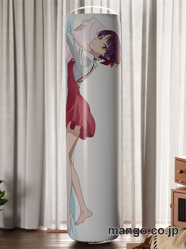 PVC 不倒翁 アニメ キャラクター バランスクッション【ゲゲゲの鬼太郎】ねこ娘 添い寝 PVC製 キャラクターグッズ コレクション用 2