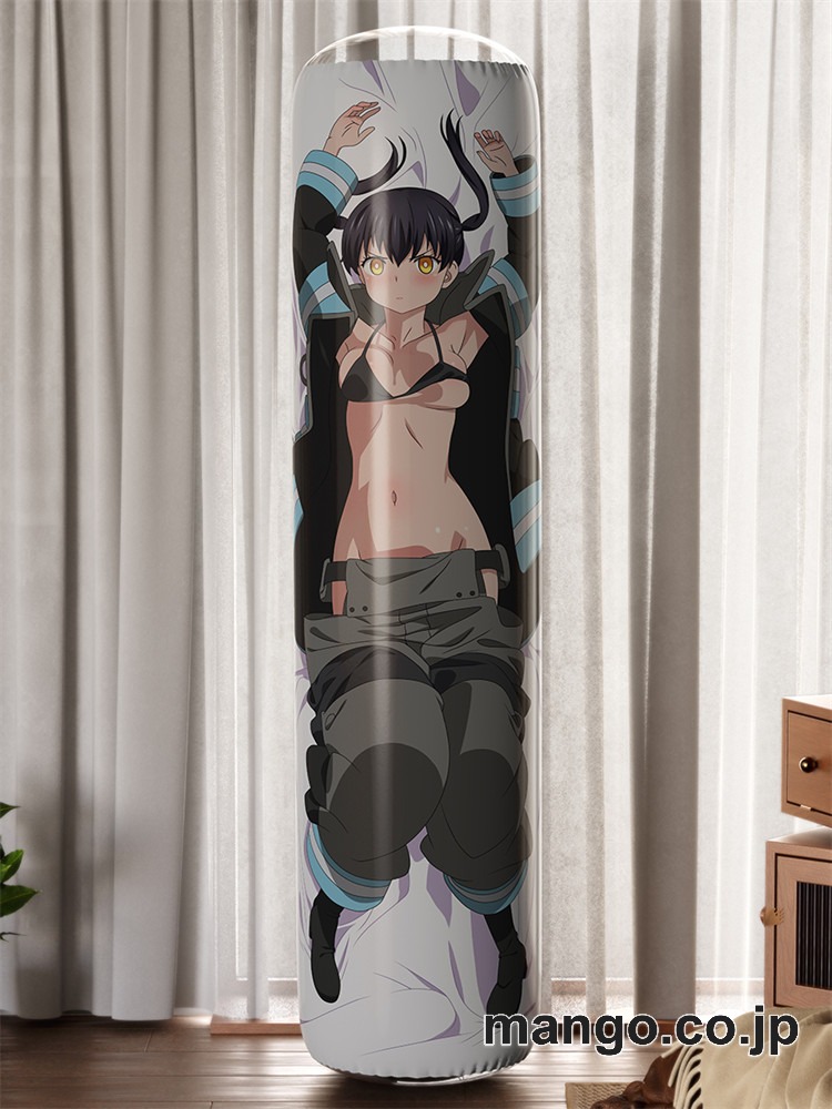 PVC 不倒翁 アニメ キャラクター バランスクッション【炎炎ノ消防隊】環 古達 PVC製 キャラクターグッズ コレクション用